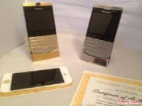 Brand New Blackberry porsche Design P9981 Black Gold (Add us on BBM: 295941E1)